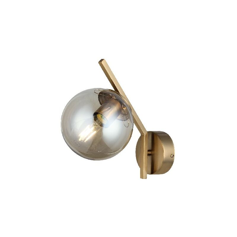 Lampara de Pared Shelfie - Applique - Oro en Metal, Vidrio, 15 x 26 x 25 cm, 1 x E27, Max 40W
Lampara de Pared Shelfie - Applique - Oro en Metal, Vidrio, 15 x 26 x 25 cm, 1 x E27, Max 40W