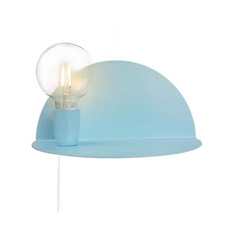 Lampara de Pared Shelfie - Lampara de pared - con estante, portaobjetos - para la sala de estar, habitacion - Azul en Metal, pintura electrostatica,
Lampara de Pared Shelfie - Lampara de pared - con estante, portaobjetos - para la sala de estar, habitacion - Azul en Metal, pintura electrostatica,