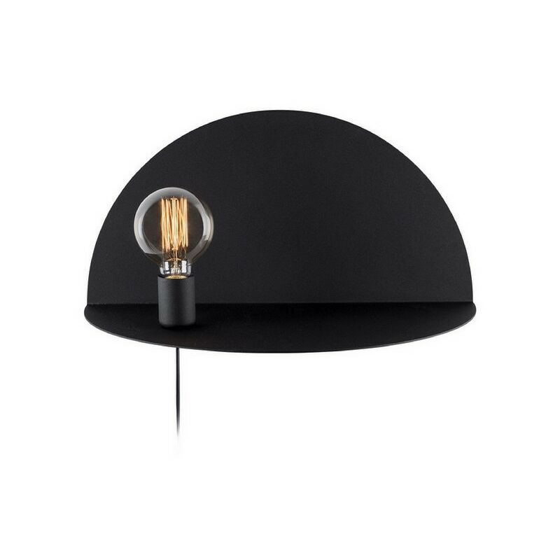 Lampara de Pared Shelfie - Lampara de pared - con estante, portaobjetos - para la sala de estar, habitacion - Negro en Metal, 50 x 25 x 25 cm, 1 x
Lampara de Pared Shelfie - Lampara de pared - con estante, portaobjetos - para la sala de estar, habitacion - Negro en Metal, 50 x 25 x 25 cm, 1 x