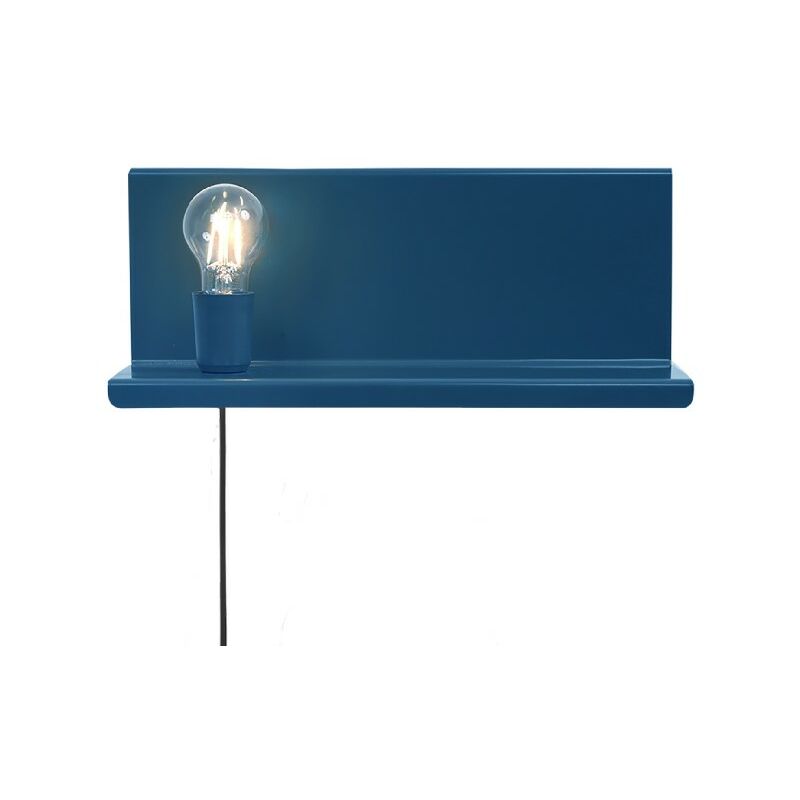 Lampara de Pared Shelfie2 - Lampara de pared, Estante, Portaobjetos - Salon, Dormitorio - Azul Oscuro en Metal, 40 x 14 x 17 cm, 1 x E27, Max 100W
Lampara de Pared Shelfie2 - Lampara de pared, Estante, Portaobjetos - Salon, Dormitorio - Azul Oscuro en Metal, 40 x 14 x 17 cm, 1 x E27, Max 100W