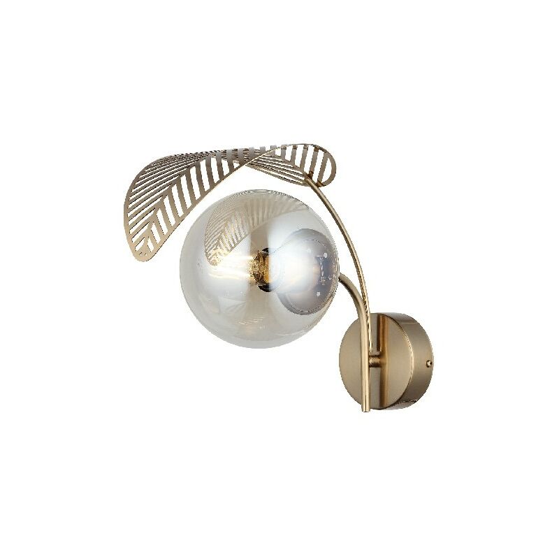 Lampara de Pared Single Ii - Applique - Oro en Metal, Vidrio, 15 x 35 x 28 cm, 1 x E27, Max 40W
Lampara de Pared Single Ii - Applique - Oro en Metal, Vidrio, 15 x 35 x 28 cm, 1 x E27, Max 40W