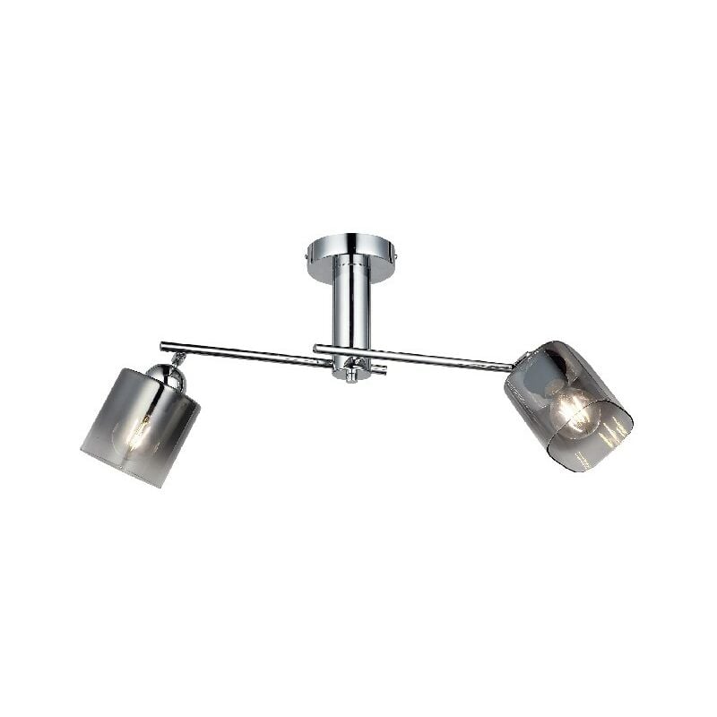 Lampara de Pared Star - Luz de techo - de la pared - Cromo en Metal, Vidrio, 36 x 66 x 30 cm, 2 x E27, Max 40W
Lampara de Pared Star - Luz de techo - de la pared - Cromo en Metal, Vidrio, 36 x 66 x 30 cm, 2 x E27, Max 40W