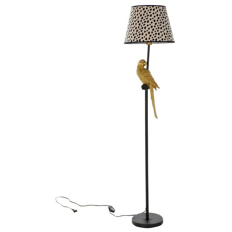 Lámpara de Pie DKD Home Decor Negro Algodón Metal Dorado 40 W Loro (37 x 37 x 164 cm)
Lámpara de Pie DKD Home Decor Negro Algodón Metal Dorado 40 W Loro (37 x 37 x 164 cm)