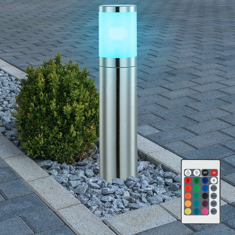 Lámpara de pie para exteriores, cambiador de color, control remoto, base, lámpara de pie en un juego que incluye lámparas LED RGB
Lámpara de pie para exteriores, cambiador de color, control remoto, base, lámpara de pie en un juego que incluye lámparas LED RGB