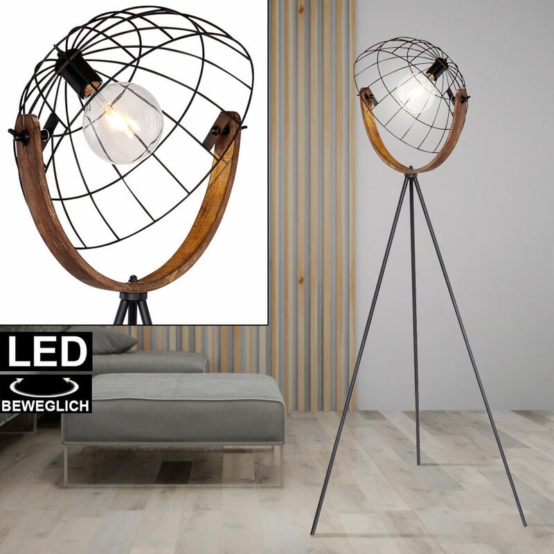 Lámpara de pie FILAMENT madera celosía trípode lámpara de pie móvil en un juego que incluye bombillas LED
Lámpara de pie FILAMENT madera celosía trípode lámpara de pie móvil en un juego que incluye bombillas LED