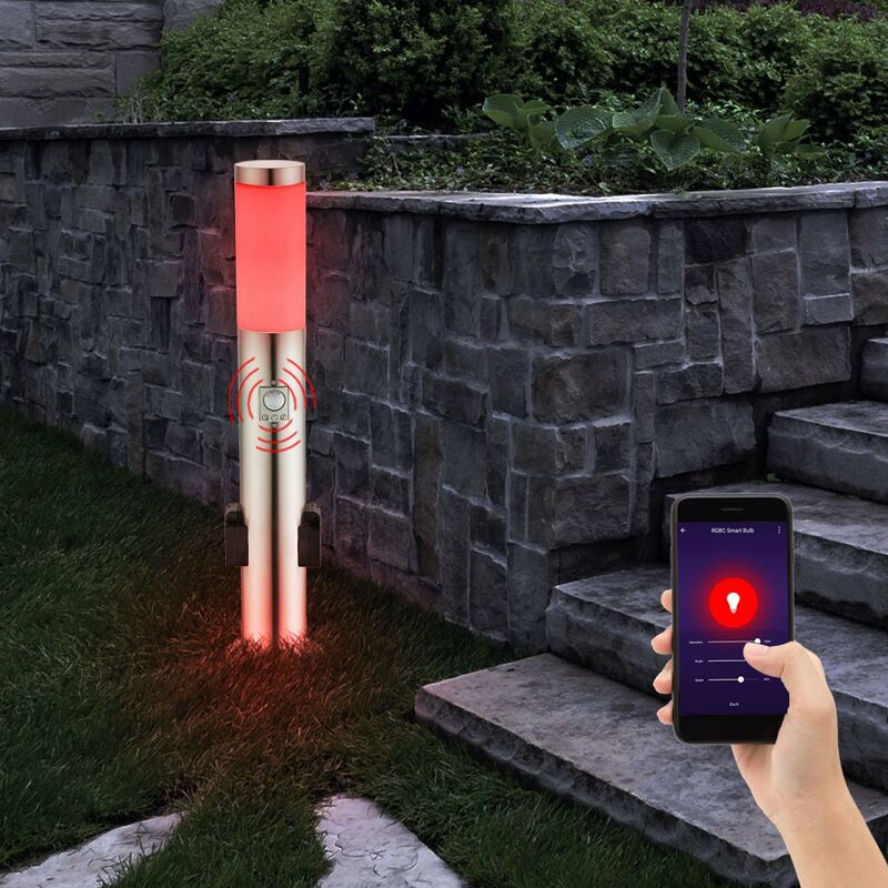 Lámpara de pie para exteriores, detector de movimiento, toma de jardín, aplicación, control por voz en un conjunto, incluidas bombillas LED RGB
Lámpara de pie para exteriores, detector de movimiento, toma de jardín, aplicación, control por voz en un conjunto, incluidas bombillas LED RGB