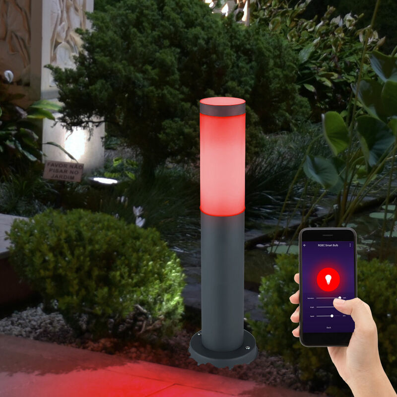 Lámpara de pie para exteriores DIMMABLE Garden Speech App Lámpara de base de acero inoxidable controlable por teléfono móvil
Lámpara de pie para exteriores DIMMABLE Garden Speech App Lámpara de base de acero inoxidable controlable por teléfono móvil