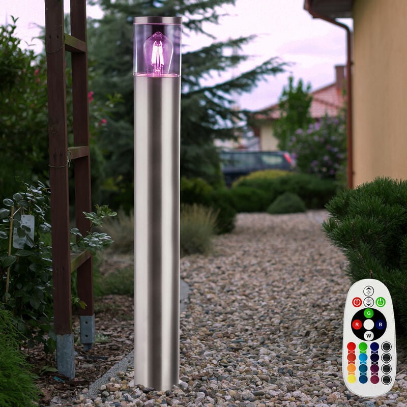 Lámpara de pie para exteriores, regulable, patio, jardín, lámpara de base con control remoto en un juego que incluye bombillas LED RGB
Lámpara de pie para exteriores, regulable, patio, jardín, lámpara de base con control remoto en un juego que incluye bombillas LED RGB