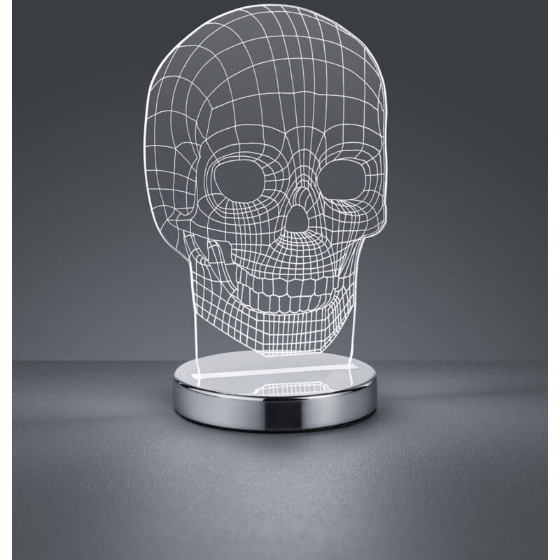 Lámpara de sobremesa modelo Calavera regulable en temperatura 7W 400Lm (Trio Lighting R52461106)
Lámpara de sobremesa modelo Calavera regulable en temperatura 7W 400Lm (Trio Lighting R52461106)