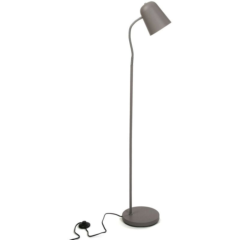 Lampara De Suelo Gris 142Cm
Lampara De Suelo Gris 142Cm