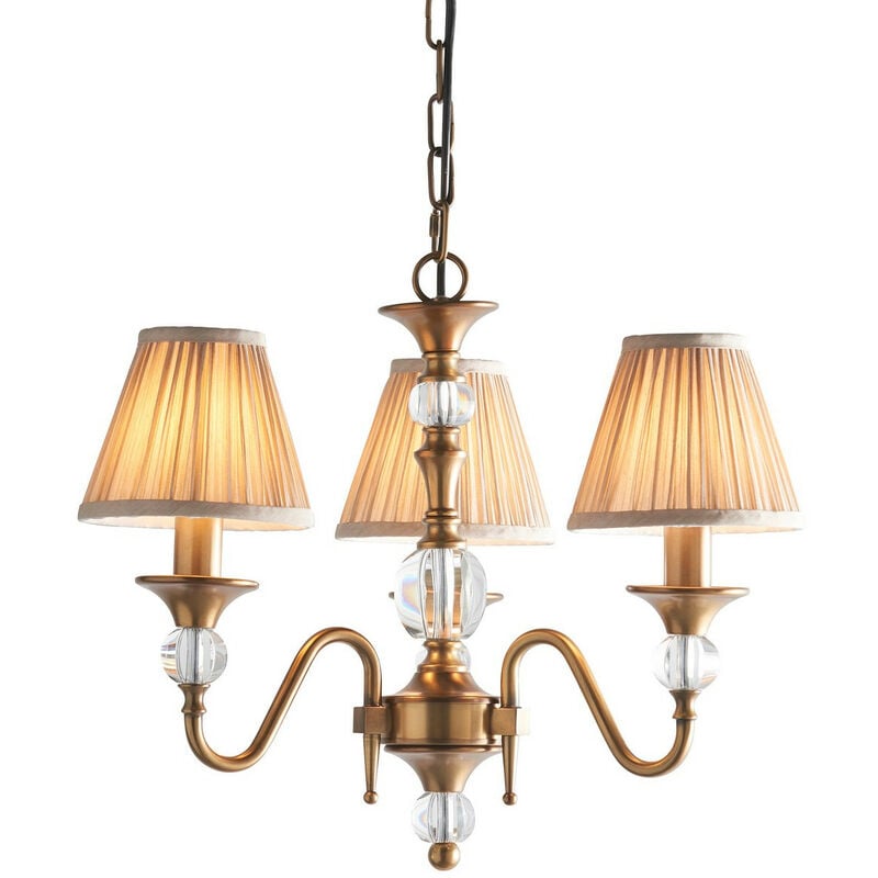 Interiors Polina Antique Brass - Lámpara colgante de techo con 3 brazos y 3 luces, latón antiguo, E14
Interiors Polina Antique Brass - Lámpara colgante de techo con 3 brazos y 3 luces, latón antiguo, E14