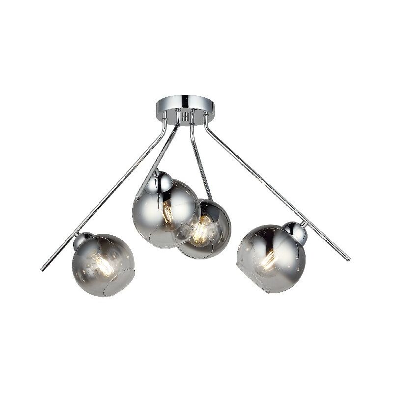 Lampara de Suspension Wire - Luz de techo - de la pared - Cromo en Metal, Vidrio, 70 x 70 x 43 cm, 4 x E27, Max 40W
Lampara de Suspension Wire - Luz de techo - de la pared - Cromo en Metal, Vidrio, 70 x 70 x 43 cm, 4 x E27, Max 40W