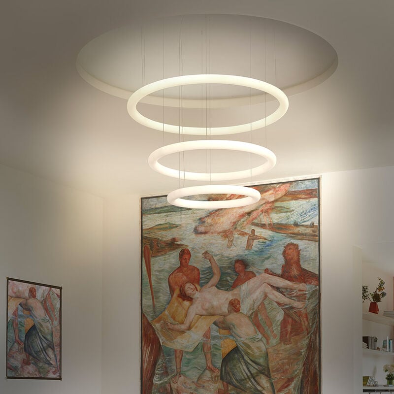 Lámpara de techo circular en suspensión de diseño moderno Slide Giotto | Talla: 7h / 80Ø
Lámpara de techo circular en suspensión de diseño moderno Slide Giotto | Talla: 7h / 80Ø
