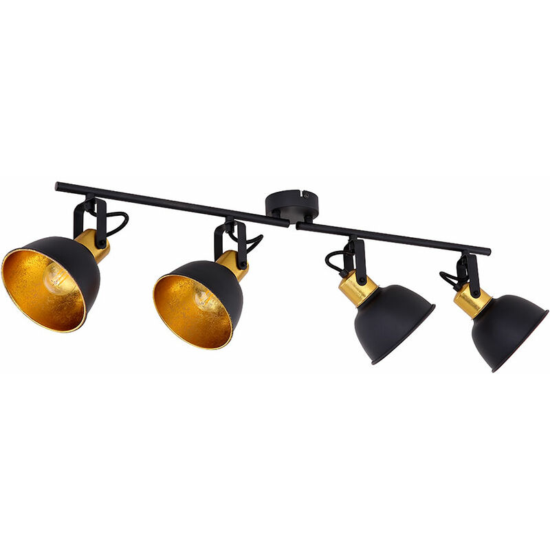Lámpara de techo living comedor lámpara de haz carril de luz dorado giratorio Globo 54655-4
Lámpara de techo living comedor lámpara de haz carril de luz dorado giratorio Globo 54655-4
