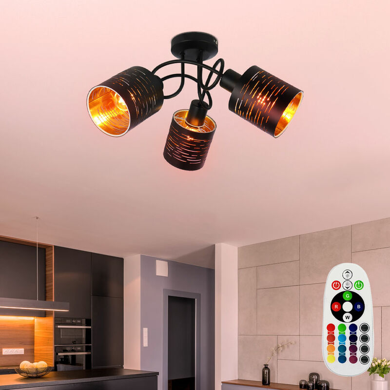 Lámpara de techo de muestra de comedor spot roundel gold CONTROL REMOTO en un juego que incluye lámparas LED RGB
Lámpara de techo de muestra de comedor spot roundel gold CONTROL REMOTO en un juego que incluye lámparas LED RGB