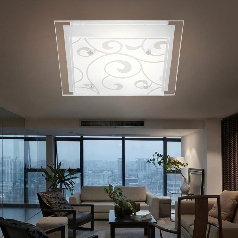 Lámpara de techo de diseño Lámpara de vidrio Iluminación de bajo consumo que incluye una fuente de luz LED de 4 vatios 
Lámpara de techo de diseño Lámpara de vidrio Iluminación de bajo consumo que incluye una fuente de luz LED de 4 vatios