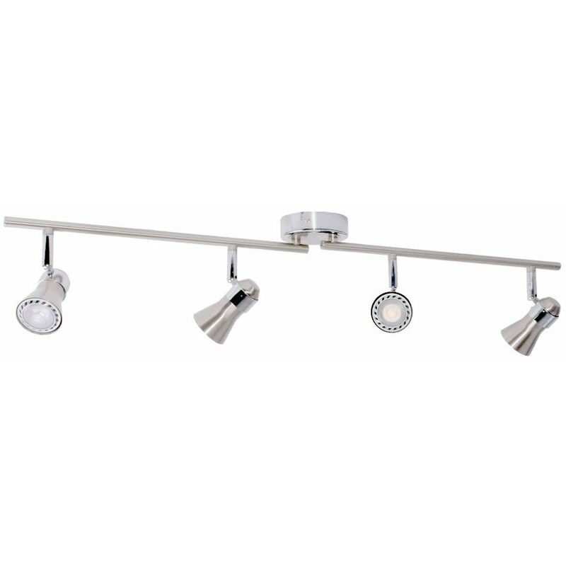Lámpara de techo LED para sala de trabajo, luz plateada, barra ajustable, Brilliant G15432 / 77
Lámpara de techo LED para sala de trabajo, luz plateada, barra ajustable, Brilliant G15432 / 77