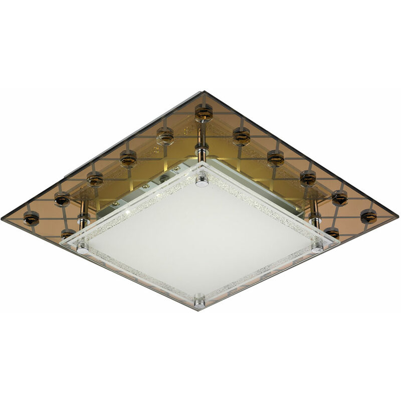 Lámpara LED de techo de 13 vatios, cobre, vidrio, cristal, sala de estar, pasillo, luz Esto 748020
Lámpara LED de techo de 13 vatios, cobre, vidrio, cristal, sala de estar, pasillo, luz Esto 748020