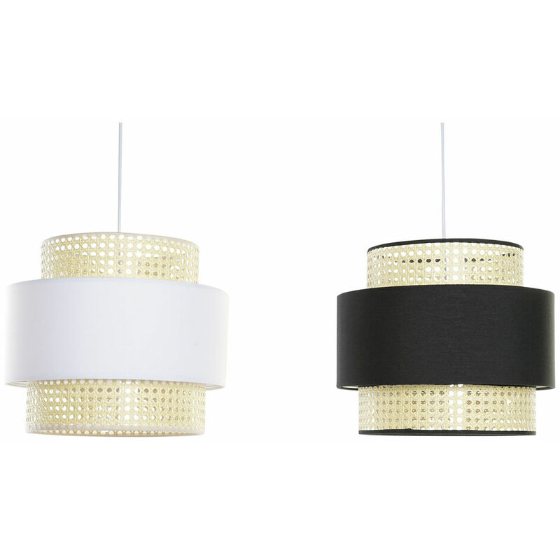 Lámpara de Techo DKD Home Decor Poliéster Ratán 220 V 50 W (2 pcs) (35 x 35 x 29 cm)
Lámpara de Techo DKD Home Decor Poliéster Ratán 220 V 50 W (2 pcs) (35 x 35 x 29 cm)