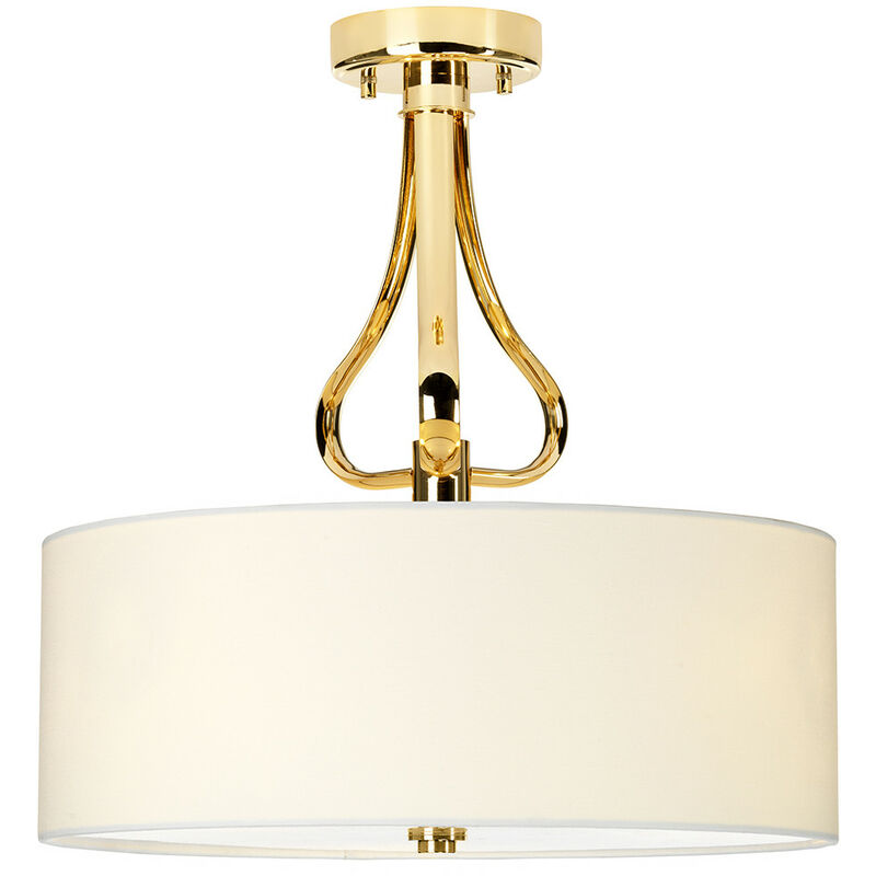 Elstead Falmouth - Lámpara de techo para baño semi empotrada 3 luces Dorado IP44, G9
Elstead Falmouth - Lámpara de techo para baño semi empotrada 3 luces Dorado IP44, G9