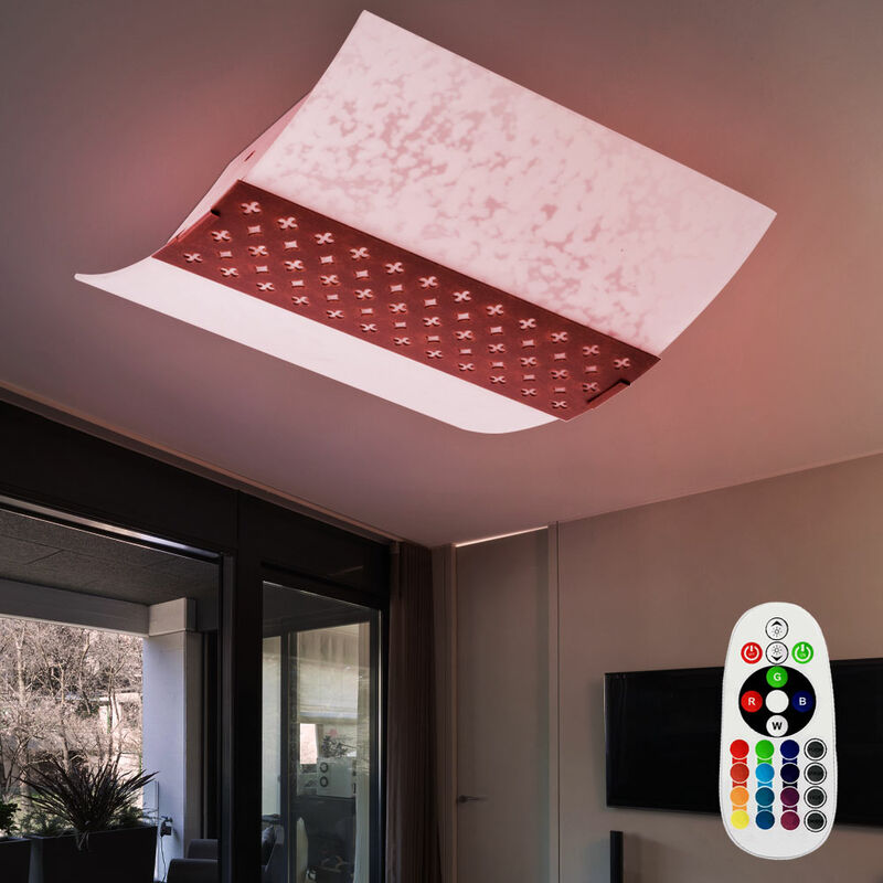 Lámpara de techo, control remoto, focos de vidrio, luz de pasillo, regulable en un conjunto que incluye lámparas LED RGB
Lámpara de techo, control remoto, focos de vidrio, luz de pasillo, regulable en un conjunto que incluye lámparas LED RGB