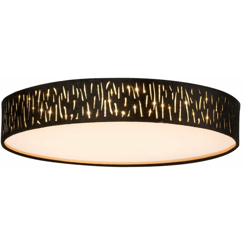 Globo - Lámpara de techo LED de diseño para dormir, lámpara de pantalla de tela para habitación de invitados, redonda negra 15264D2
Globo - Lámpara de techo LED de diseño para dormir, lámpara de pantalla de tela para habitación de invitados, redonda negra 15264D2