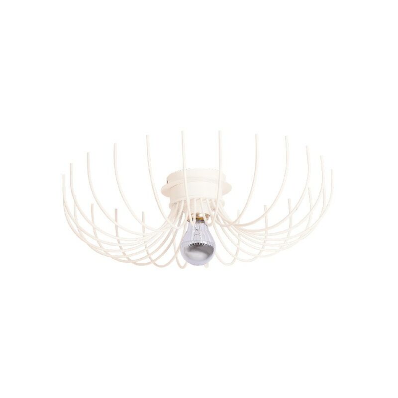 Lampara de Techo Lion - Luz de techo - de la pared - Blanco en Metal, 46 x 46 x 13 cm, 1 x E27, Max 100W
Lampara de Techo Lion - Luz de techo - de la pared - Blanco en Metal, 46 x 46 x 13 cm, 1 x E27, Max 100W