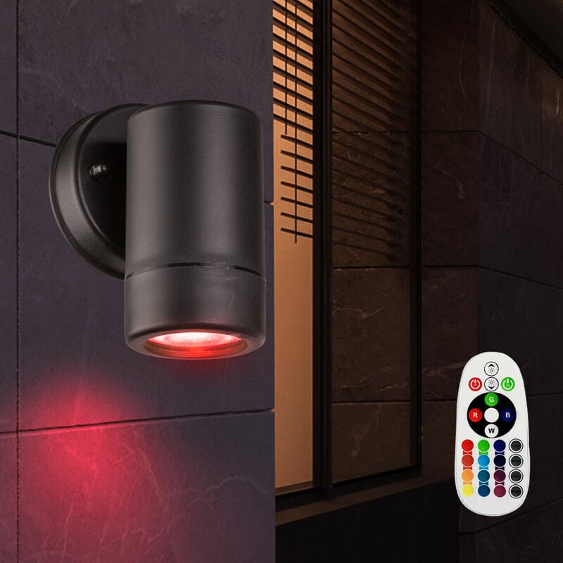 Lámpara de pared para exteriores con atenuador, lámpara de terraza con control remoto en un juego que incluye lámparas LED RGB
Lámpara de pared para exteriores con atenuador, lámpara de terraza con control remoto en un juego que incluye lámparas LED RGB