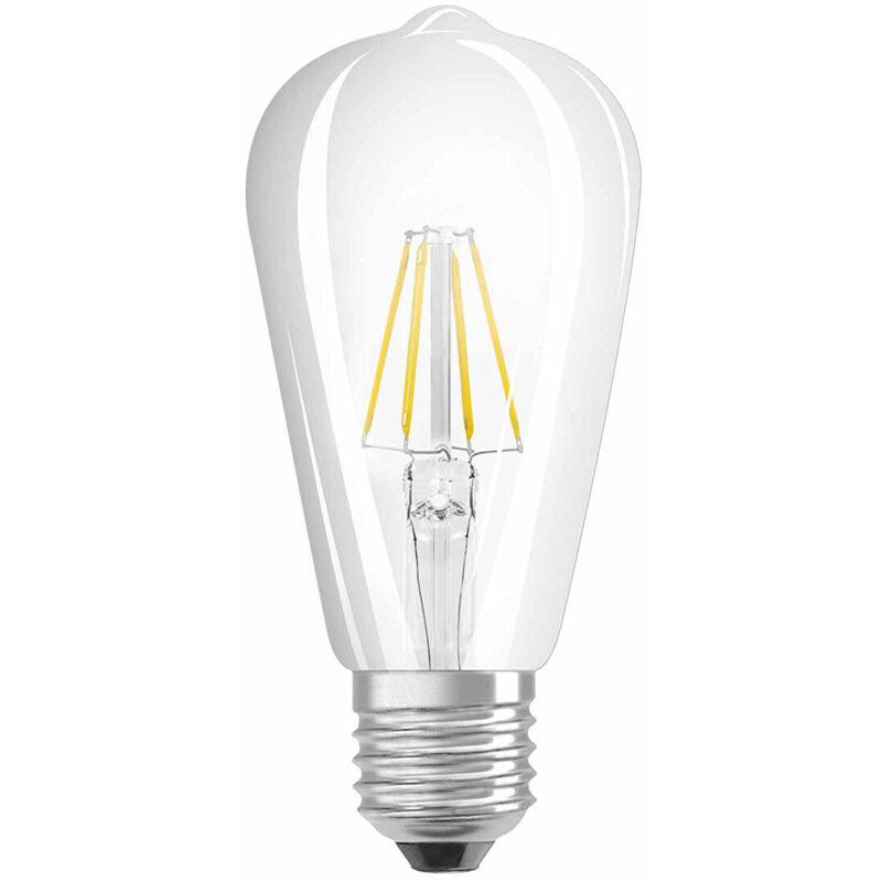 Lámpara pera cristal Led clara Retrofit E27 4W 2700°K 470Lm ( 4058075434424) - Osram
Lámpara pera cristal Led clara Retrofit E27 4W 2700°K 470Lm ( 4058075434424) - Osram
