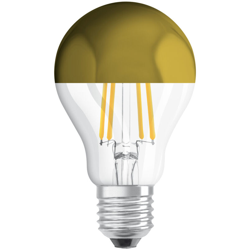 Lámpara standard cúpula oro cristal Led retrofit mirror 7W 2700°K (Osram 4058075435346)
Lámpara standard cúpula oro cristal Led retrofit mirror 7W 2700°K (Osram 4058075435346)