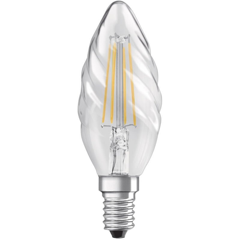 Lámpara vela rizada cristal Led Retrofit clara E14 4W 2700°K 470Lm ( 4058075434202) - Osram
Lámpara vela rizada cristal Led Retrofit clara E14 4W 2700°K 470Lm ( 4058075434202) - Osram