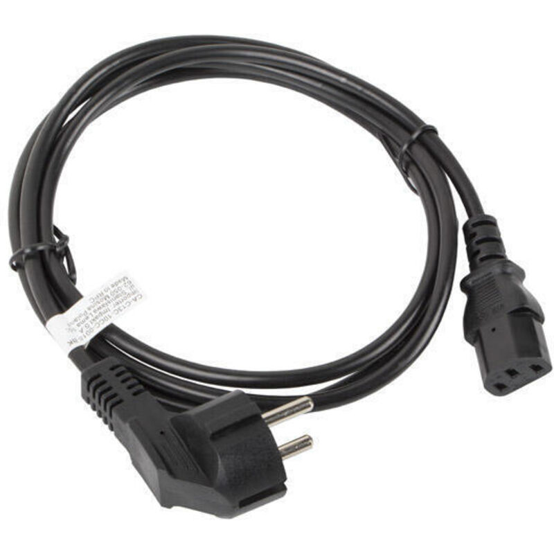 LANBERG CA de c13 C de 10cc de 0018 de BK CEE 7/7 shuko – Cable de alimentación a Conector IEC 320 C13 Hembra, 1,8 m, Color Negro
LANBERG CA de c13 C de 10cc de 0018 de BK CEE 7/7 shuko – Cable de alimentación a Conector IEC 320 C13 Hembra, 1,8 m, Color Negro