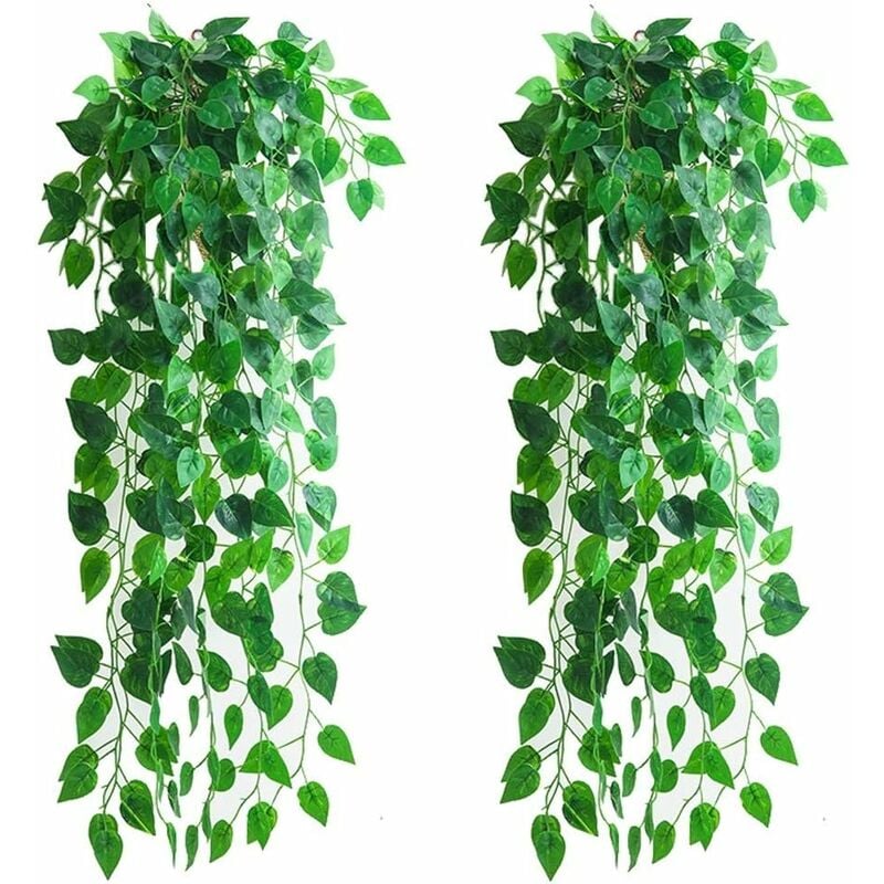 4 piezas de plantas artificiales para colgar, 80 cm, planta de hiedra falsa, verde, hojas de scindapsus, para decoración de la pared del jardín del
4 piezas de plantas artificiales para colgar, 80 cm, planta de hiedra falsa, verde, hojas de scindapsus, para decoración de la pared del jardín del