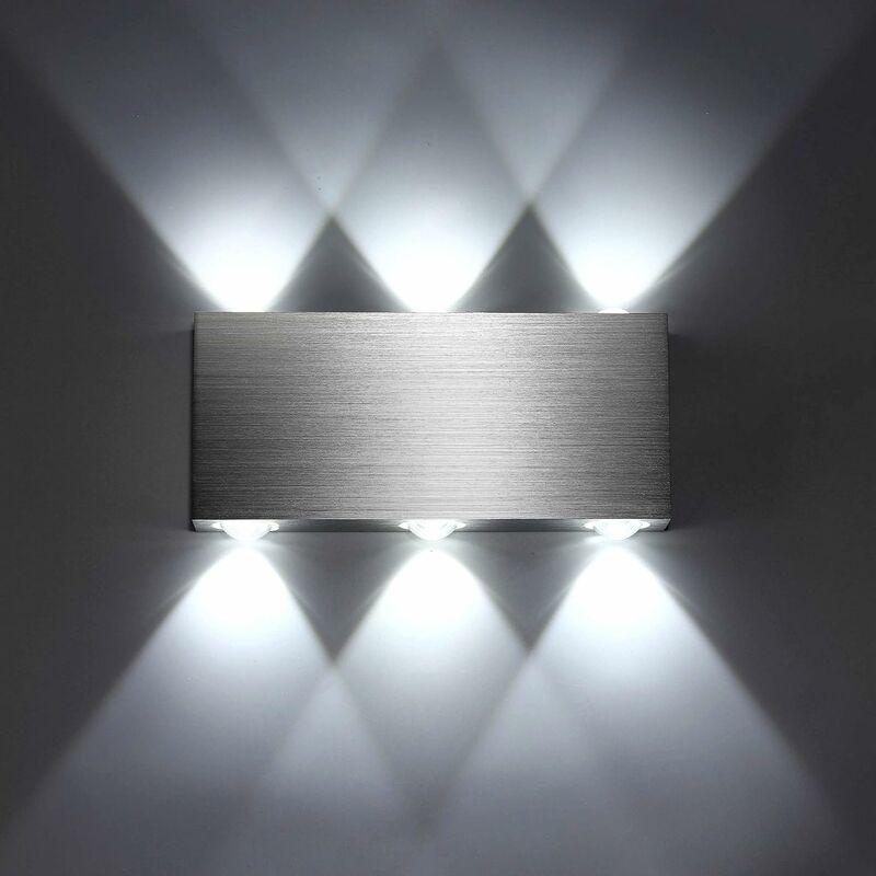 Aplique de pared LED 6W Lámpara de pared interior Moderno Cuadrado Arriba Abajo Iluminación de aluminio Luz de decoración para dormitorio Oficina
Aplique de pared LED 6W Lámpara de pared interior Moderno Cuadrado Arriba Abajo Iluminación de aluminio Luz de decoración para dormitorio Oficina