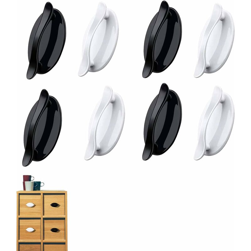 Tirador de puerta autoadhesivo, 8 piezas Tiradores de armario autoadhesivos Instalación rápida Tiradores de muebles sin perforador, para cajones de
Tirador de puerta autoadhesivo, 8 piezas Tiradores de armario autoadhesivos Instalación rápida Tiradores de muebles sin perforador, para cajones de