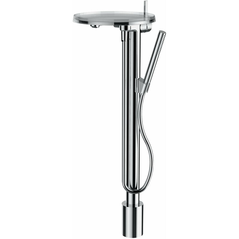 Laufen Kartell Mezclador de columna monomando de suelo para bañera, independiente, caño fijo, incl. bandeja portaobjetos, cromado - H3213310041211
Laufen Kartell Mezclador de columna monomando de suelo para bañera, independiente, caño fijo, incl. bandeja portaobjetos, cromado - H3213310041211