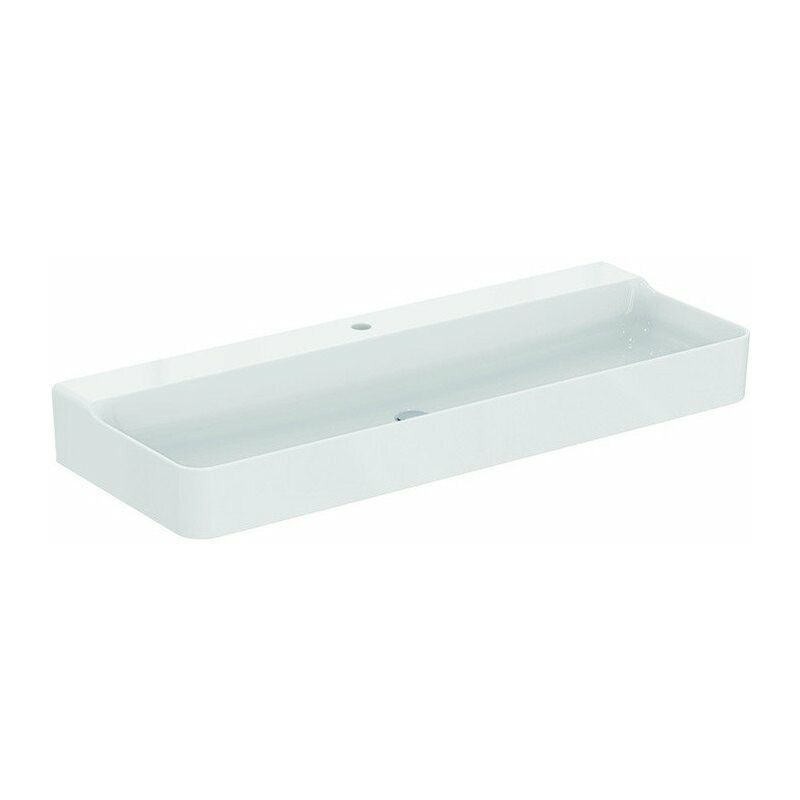 Lavabo CONCA 1200x450x165mm blanco 1 orificio para grifería, sin rebosadero IDEAL STANDARD
Lavabo CONCA 1200x450x165mm blanco 1 orificio para grifería, sin rebosadero IDEAL STANDARD