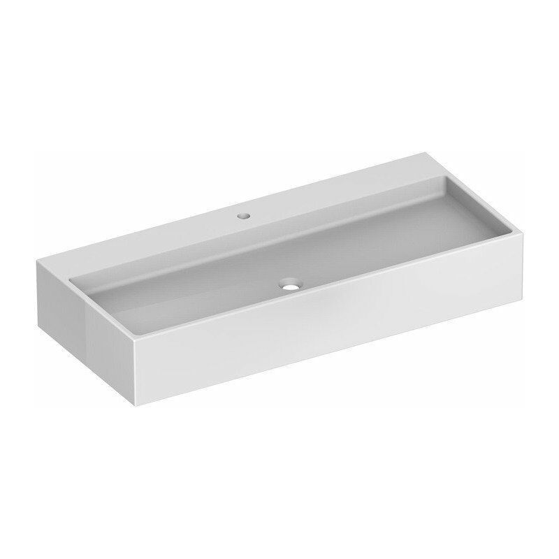 Lavabo de cerámica EDITION 90 1208 x 205 x 535 mm gris pizarra apto para grifería de 1 orificio KEUCO
Lavabo de cerámica EDITION 90 1208 x 205 x 535 mm gris pizarra apto para grifería de 1 orificio KEUCO