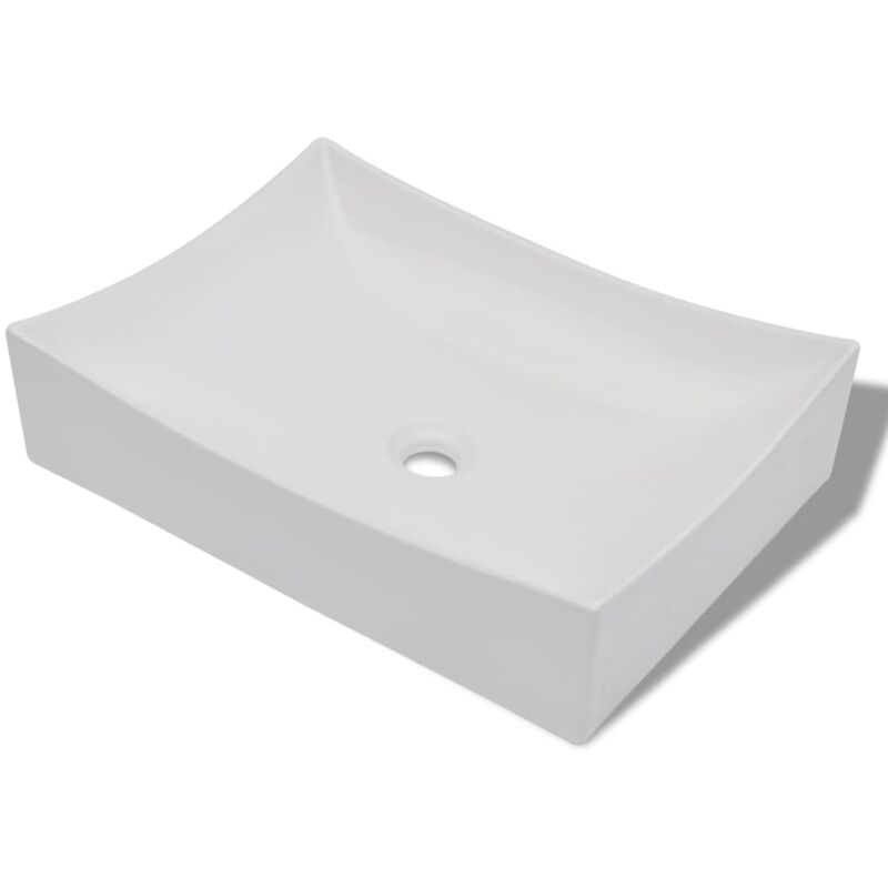 vidaXL Lavabo de Cuarto de Baño de Cerámica Porcelana Art Rectangular Blanco Brillante - Blanco
vidaXL Lavabo de Cuarto de Baño de Cerámica Porcelana Art Rectangular Blanco Brillante - Blanco