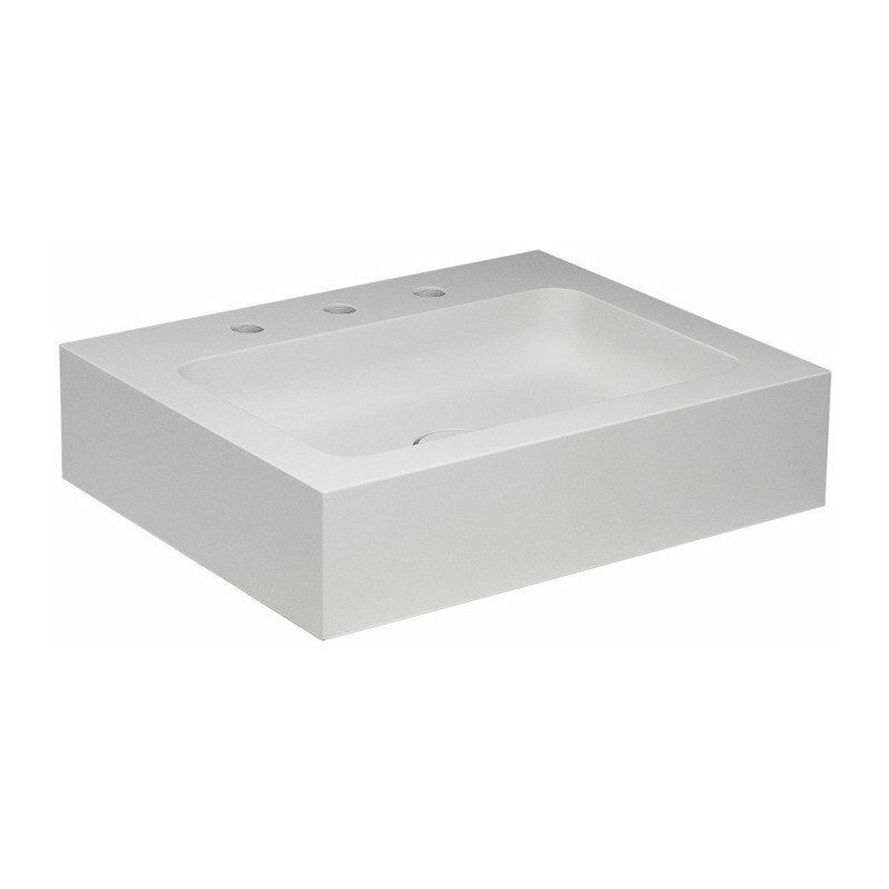 Keuco - Lavabo de fundición mineral EDITION 300 apto para grifería de 3 orificios (paso 650 x 155 x 525 mm blanco alpino
Keuco - Lavabo de fundición mineral EDITION 300 apto para grifería de 3 orificios (paso 650 x 155 x 525 mm blanco alpino