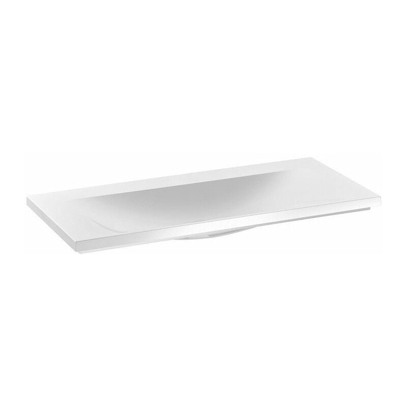 Keuco - Lavabo de fundición mineral ROYAL REFLEX sin orificio para grifería, blanco alpino 1000 x 30 x 490 mm
Keuco - Lavabo de fundición mineral ROYAL REFLEX sin orificio para grifería, blanco alpino 1000 x 30 x 490 mm