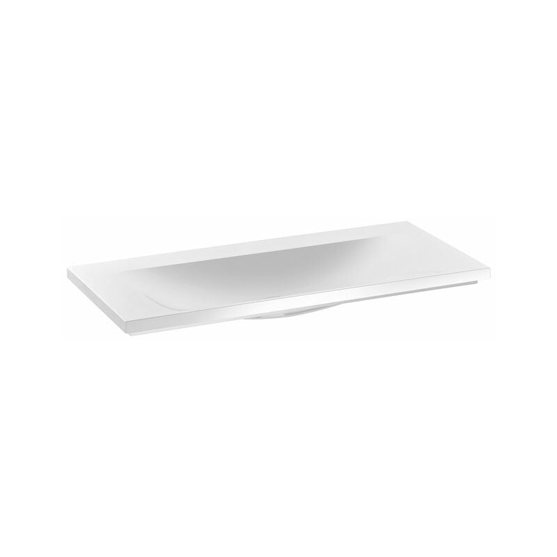 Lavabo de mineral fundido Keuco Royal Reflex 34071, sin agujero para grifo, blanco, 1000x30x490mm - 34071311000
Lavabo de mineral fundido Keuco Royal Reflex 34071, sin agujero para grifo, blanco, 1000x30x490mm - 34071311000