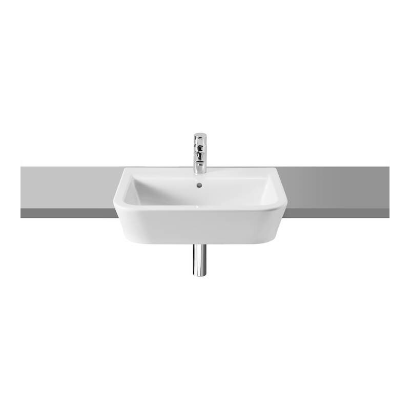 Lavabo de porcelana The Gap Original semiempotrado en encimera 560x400x170mm Blanco - Roca
Lavabo de porcelana The Gap Original semiempotrado en encimera 560x400x170mm Blanco - Roca