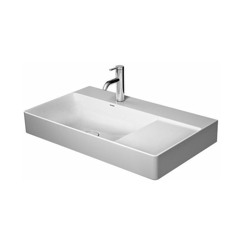 DURASQUARE lavabo sin rebosadero con plataforma para grifería izquierda 800x470mm 3 orificios para grifería blanco - Duravit
DURASQUARE lavabo sin rebosadero con plataforma para grifería izquierda 800x470mm 3 orificios para grifería blanco - Duravit