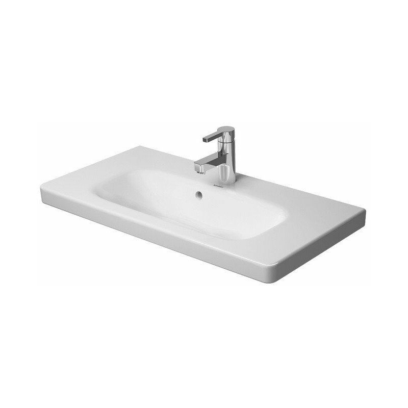 DURASTYLE COMPACT lavabo con cubierta de grifo rebosadero 785x400mm 3 orificios para grifería blanco Wondergliss - Duravit
DURASTYLE COMPACT lavabo con cubierta de grifo rebosadero 785x400mm 3 orificios para grifería blanco Wondergliss - Duravit