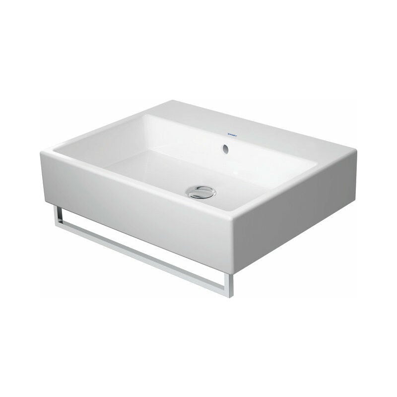 Lavabo Duravit Vero Air Wash 60x47cm, con rebosadero, con banco con agujero para grifo, sin agujero para grifo, pulido, color: Blanco con Wondergliss
Lavabo Duravit Vero Air Wash 60x47cm, con rebosadero, con banco con agujero para grifo, sin agujero para grifo, pulido, color: Blanco con Wondergliss