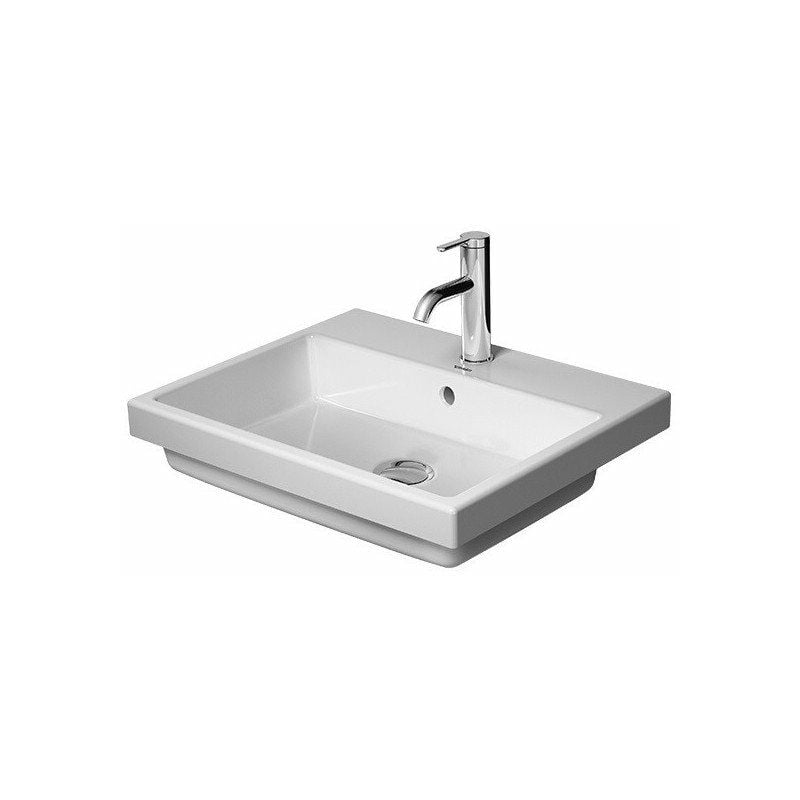 VERO AIR lavabo empotrado con plataforma para grifo rebosadero 550x455mm 3 orificios para grifería blanco - Duravit
VERO AIR lavabo empotrado con plataforma para grifo rebosadero 550x455mm 3 orificios para grifería blanco - Duravit