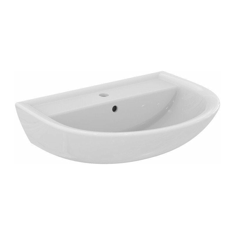 Lavabo EUROVIT 1 orificio para grifería, con rebosadero, 635 x 495 x 18 blanco IDEAL STANDARD
Lavabo EUROVIT 1 orificio para grifería, con rebosadero, 635 x 495 x 18 blanco IDEAL STANDARD