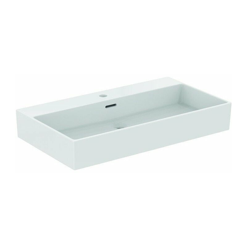 Lavabo EXTRA 800x450x150mm blanco con Plus 1 orificio para grifería, con rebosadero STANDARD - Ideal
Lavabo EXTRA 800x450x150mm blanco con Plus 1 orificio para grifería, con rebosadero STANDARD - Ideal