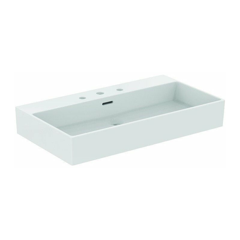 Lavabo EXTRA 800x450x150mm, lijado blanco 3 orificios para grifería, con rebosadero IDEAL STANDARD
Lavabo EXTRA 800x450x150mm, lijado blanco 3 orificios para grifería, con rebosadero IDEAL STANDARD